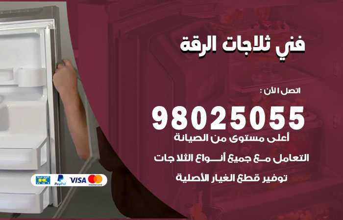 فني ثلاجات باكستاني الرقة
