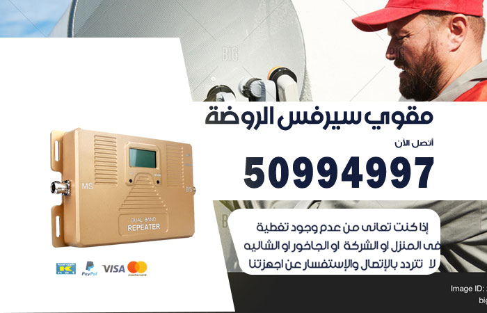 مقوي سيرفس الروضة