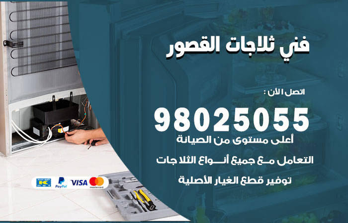 فني ثلاجات باكستاني القصور