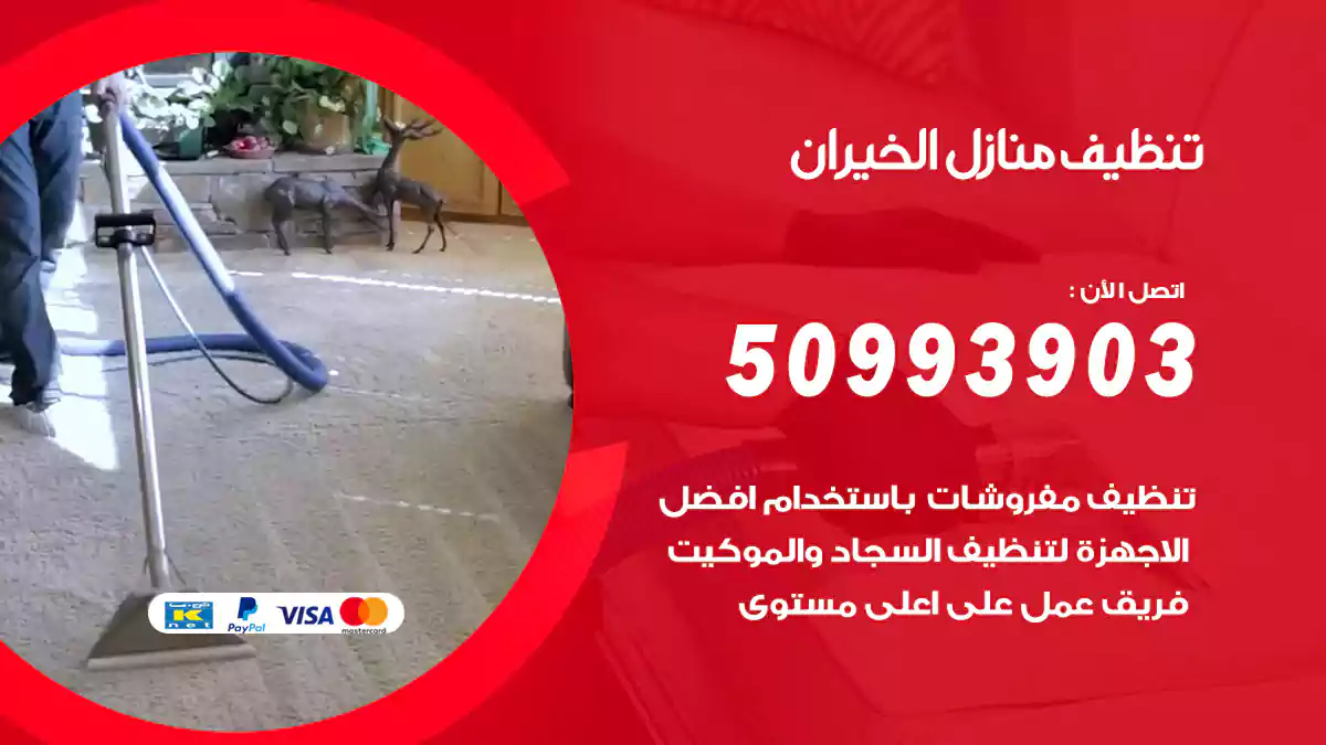 تنظيف منازل الخيران